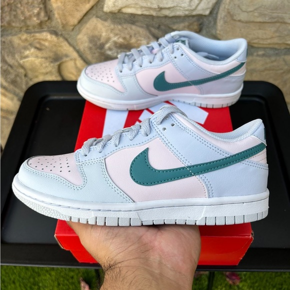 Nike Dunk Low “Mineral Teal” Size 4Y / 5.5 Women - Picture 5 of 9